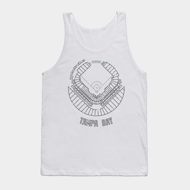 Tropicana Field Tank Top by kellyoconnell